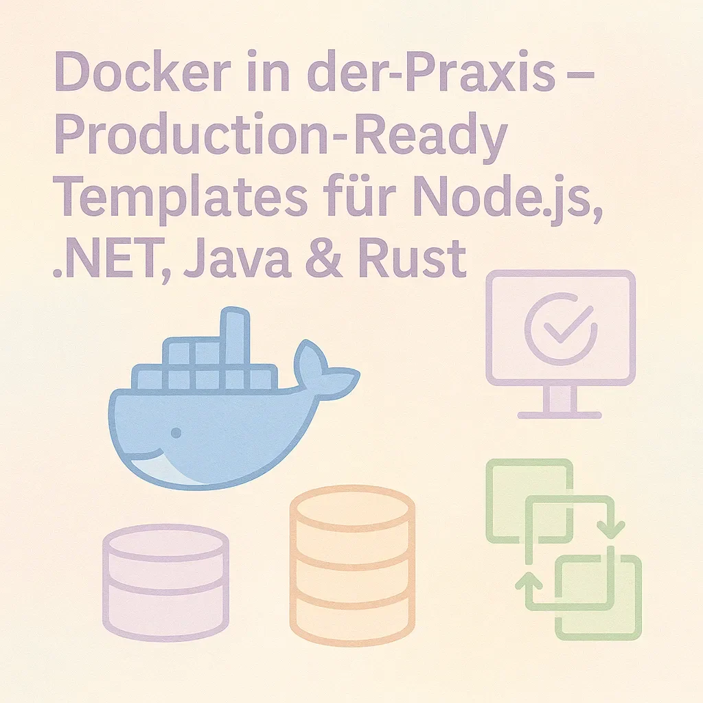 Docker in der Praxis – Production-Ready Templates für Node.js, .NET, Java & Rust