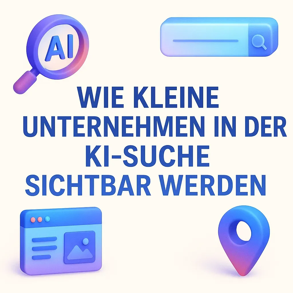 Wie kleine Unternehmen in der KI-Suche sichtbar werden